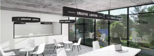 Agencement espace commercial — signalétique intérieure